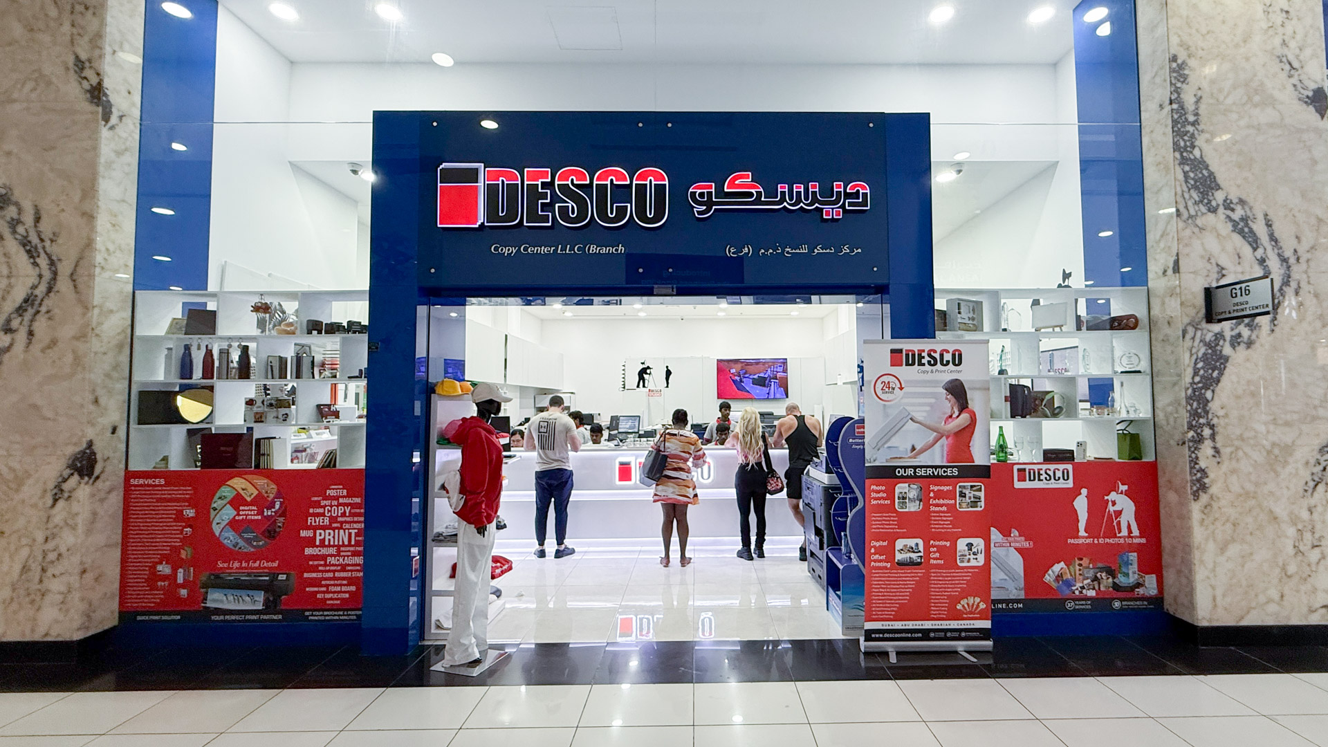DESCO Printing – iRise Tower, TECOM (Barsha Heights), Dubai